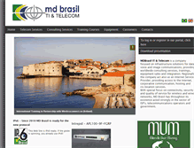 Tablet Screenshot of mdbrasil.com